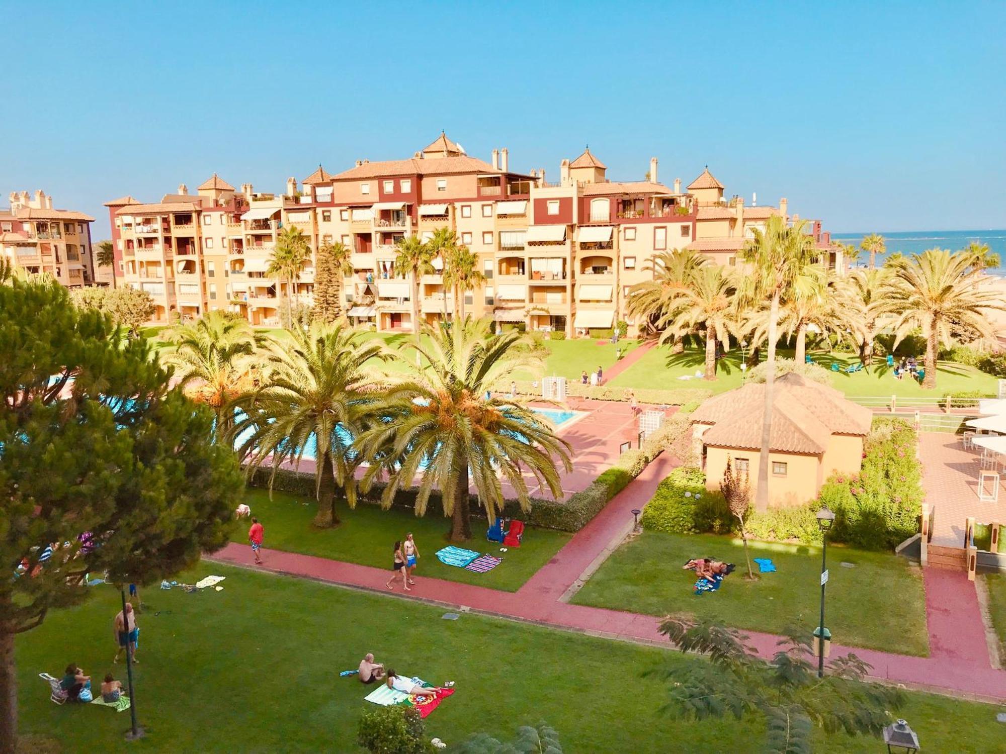 Alcaudon Apartamento Isla Canela Exterior foto